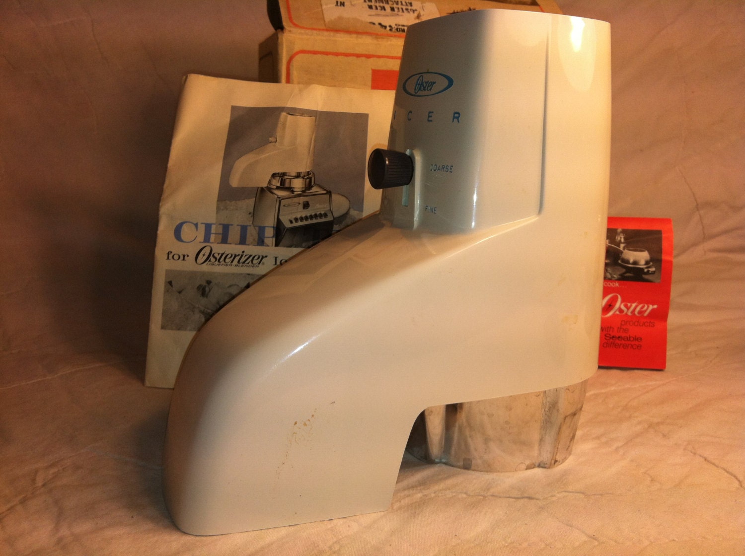 OSTER Icer Attachment - Vintage Ice Chip Maker - OSTERIZER ICER