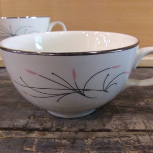 HOMER LAUGHLIN &quot;RHYTHM&quot; Capri Series Teacup / Mug Atomic Swirl Design in Great Condition!