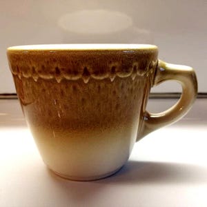 SYRACUSE CHINA "CINNAMON" Restaurant Ware Coffee Cup / Mug Vintage 1980s in Excellent Condition!