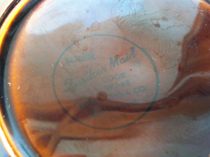 HARKER Pottery Quaker Maid RAWHIDE Collection SAUCER