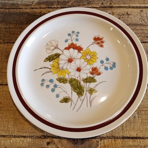 FOUR SEASONS Collection DINNER Plate &quot;Early Summer&quot; Vintage Stoneware Great Condition!