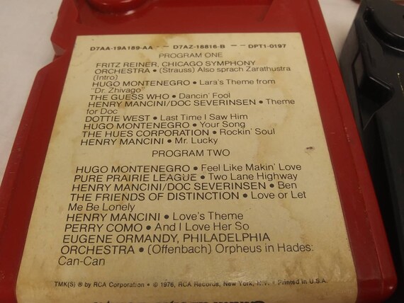 自動車 8 トラック テープ キャデラック、シボレー、フォードの新車