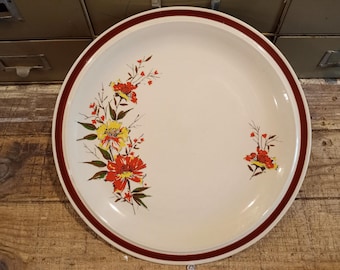 EMPRESS "JUBILEE" PLATTER / Chop Plate Vintage Stoneware Made in Japan #8807 Great Condition!