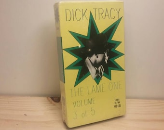 DICK TRACY VHS Vintage Movie Still Unopened in the Original Wrapper!