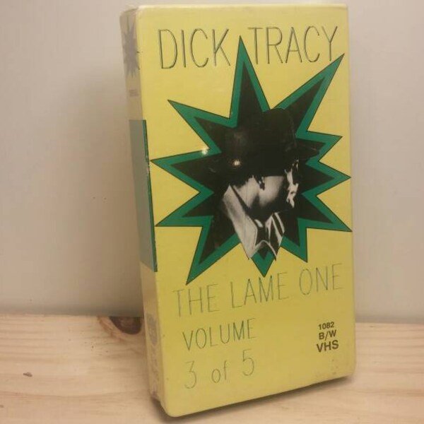 DICK TRACY VHS Vintage Movie Still Unopened in the Original Wrapper!