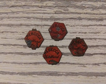 TOBACCO TABS TAGS Antique 1920s 1930s Drummond, Old Kentucky, Vinco in  Great Condition! Four Tabs in One Set!