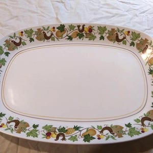 NORITAKE PROGRESSION &quot;HOMECOMING&quot; Platter in Excellent Condition #9002