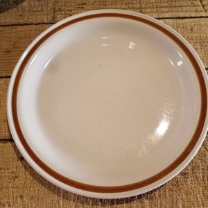 MOUNTAIN WOOD PLATE &quot;Vanilla Spice&quot; Dinner Size Great Condition!