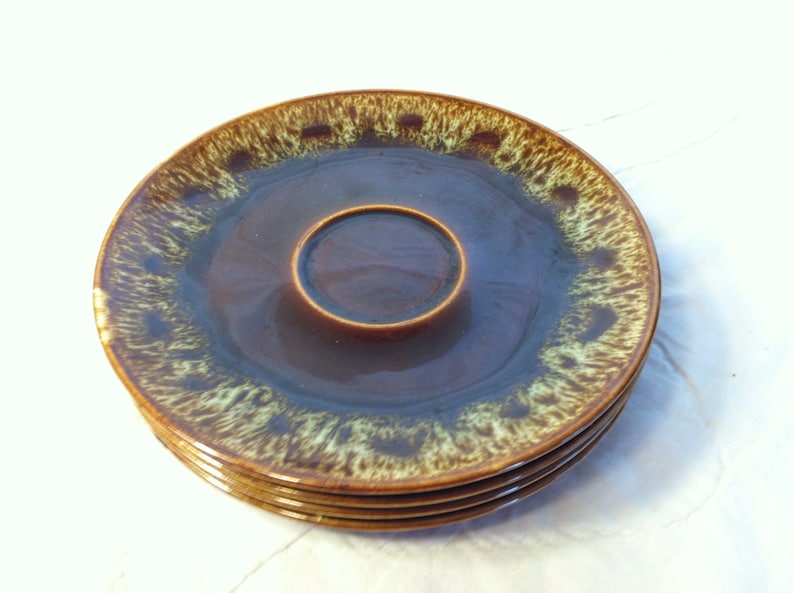 HARKER Pottery Quaker Maid RAWHIDE Collection SAUCER