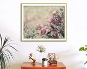 Woodland Art, Nature Photography, Kids Art, Mushroom Decor, Purple Teal Nursery, Woodland, Purple Wall Art, Boys Room Art - Woodland Tale