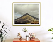 Scotland Photography, Large Wall Art, Mountain Art Print, Landscape Photography, Adventure, Mustard Yellow Decor,  Ben Dorain