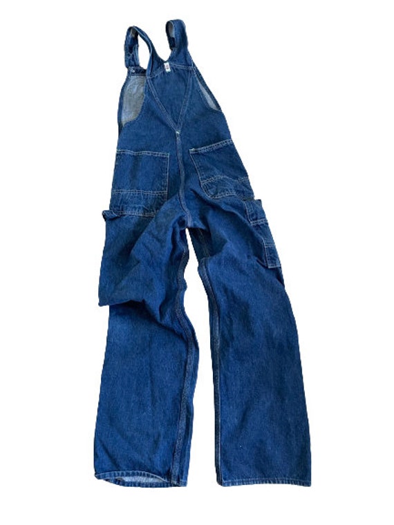 Vintage TufNut overalls TufNut Sanforized denim b… - image 3