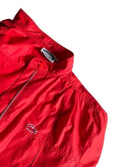 Lacoste hotsell red windbreaker