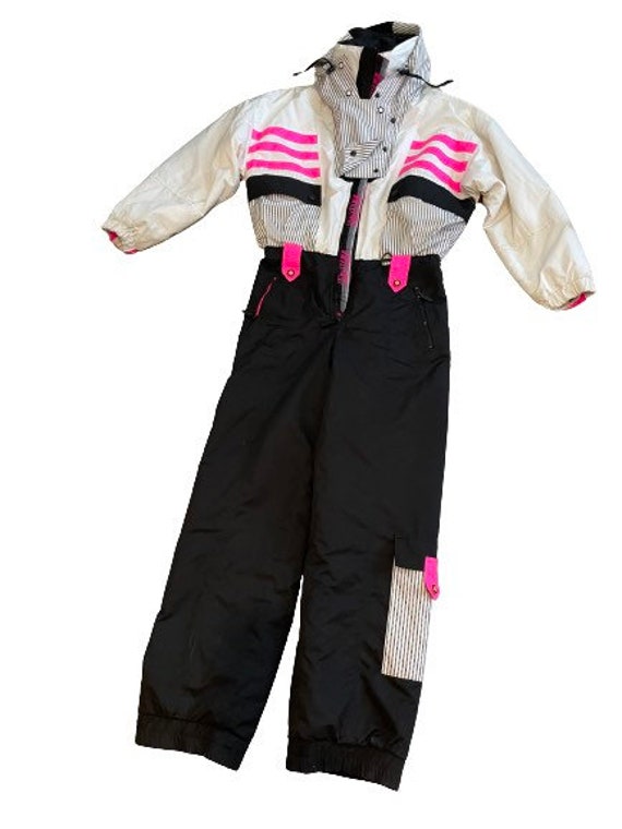 Vintage ski suit mod color block Tyrolia by Head 7