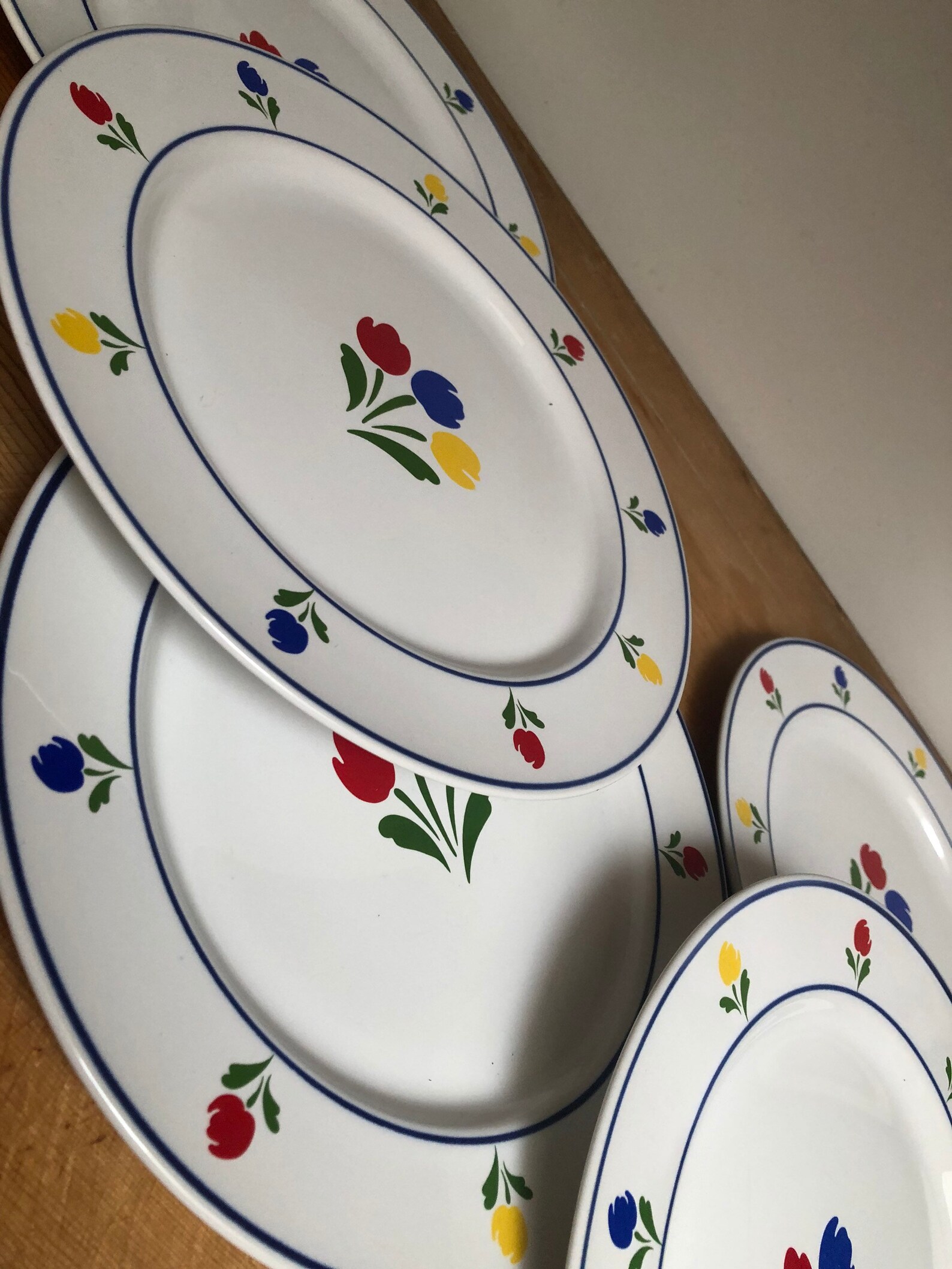 Vintage Tulip Tyme dinner plates Marimekko 3 flowers STYLE Etsy