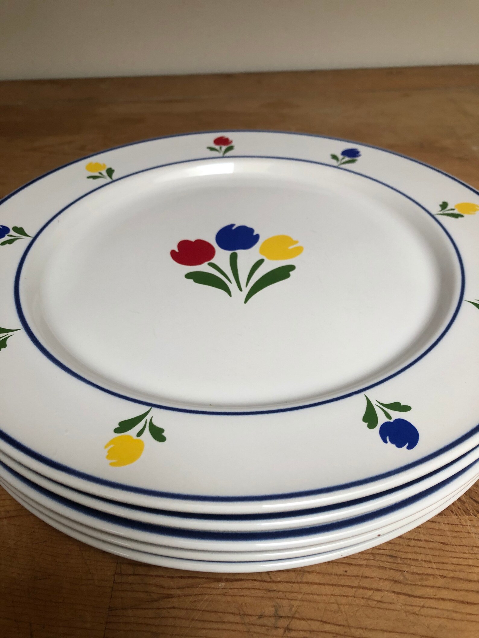 Vintage Tulip Tyme dinner plates Marimekko 3 flowers STYLE Etsy