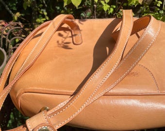 Vintage BREE Leather Tote Bag, Mod Shoulder Bag Carryall Tote