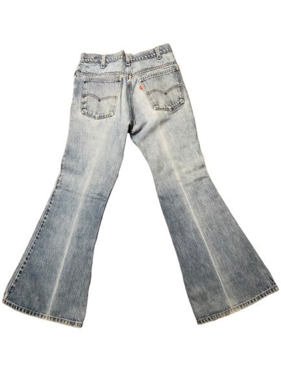 Vintage Levi’s 684 bell bottom jeans 32 x 32 Hipp… - image 10