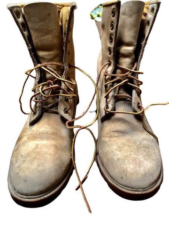 mando Volverse loco Mono Botas Vintage Timberland USA talla 10 botas de trabajo con - Etsy España