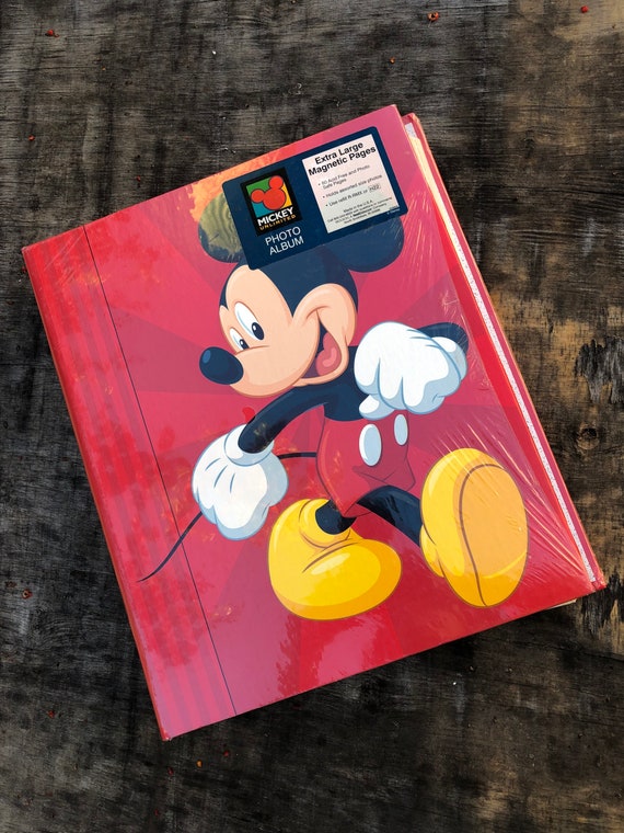 Vintage Mickey Mouse Photo Album 80s 90s Disney album photo de