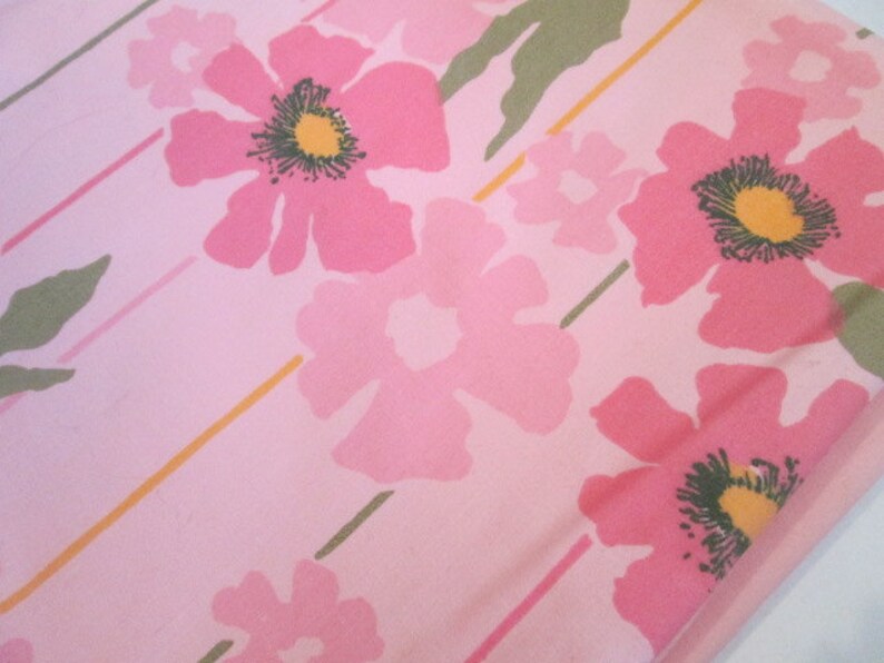 pink floral curtain fabric