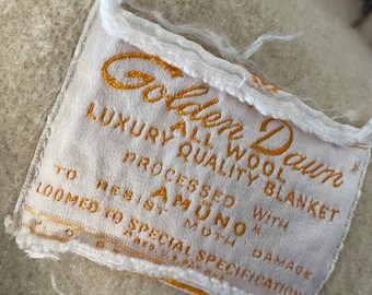 Winternite Golden Dawn woolblanket ビンテージ Winternite Golden Dawn woolblanket ビンテージ Rare! Vintage