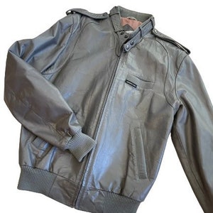 Rare Vintage Members Only Black Leather Europe Craft Rare Vintage Members Only Black Leather Europe Craft