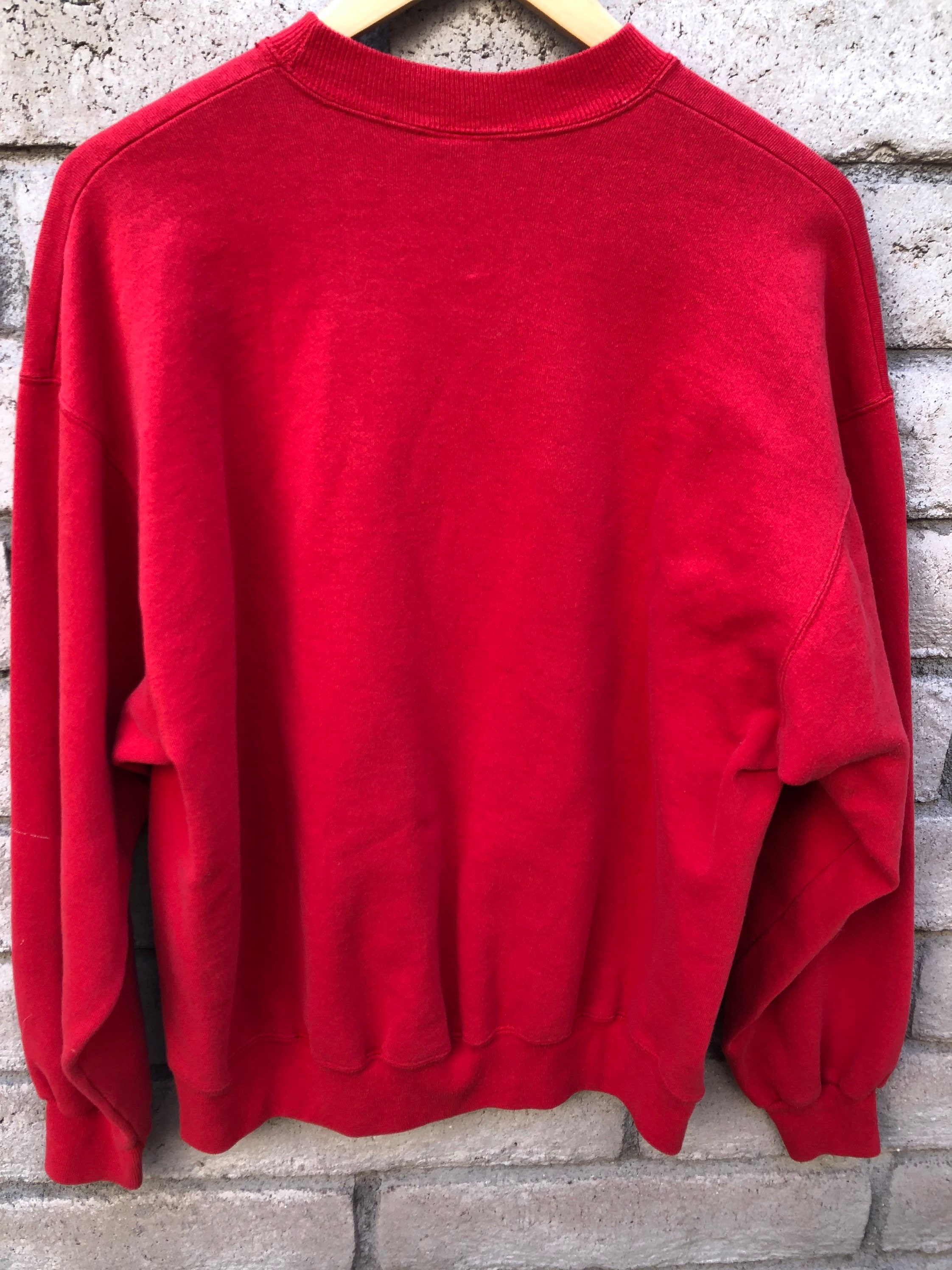 Vintage, Shirts, Vtg 9s New Mens Xl Detroit Red Wings Sweatshirt
