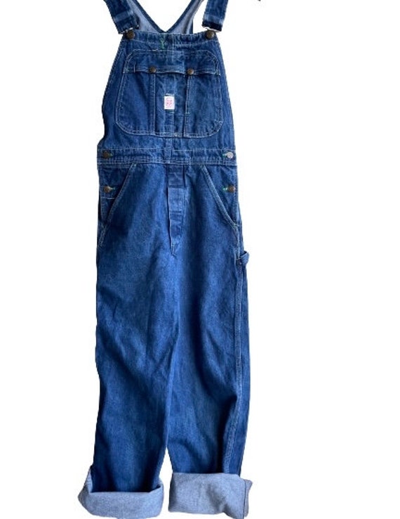 Vintage TufNut overalls TufNut Sanforized denim b… - image 10