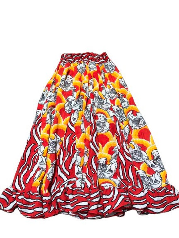 Vintage Diane Frés skirt Marisa Christina peasant