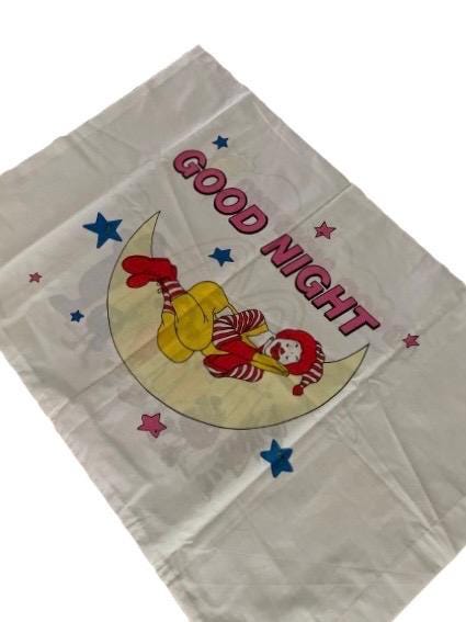 Vintage Mcdonalds Pillowcase, NOS Mcdonalds Good Morning Good