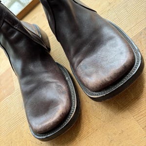 80s Side Zip Boots - Etsy