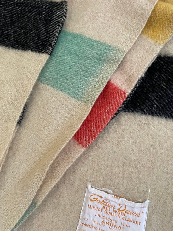 Winternite Golden Dawn woolblanket ビンテージ Winternite Golden Dawn woolblanket ビンテージ Rare! Vintage