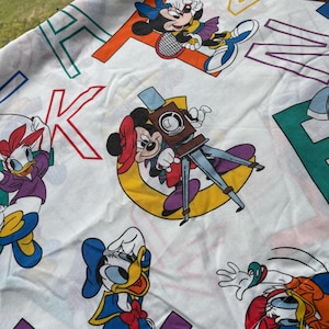 Vintage Mickey Mouse Bedding for Twin - Etsy