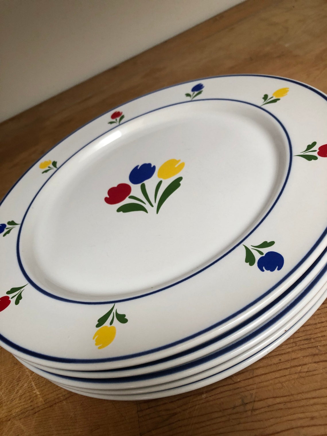 Vintage Tulip Tyme dinner plates Marimekko 3 flowers STYLE Etsy