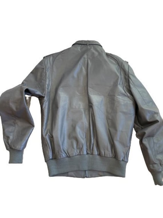 Vintage Members Only Leather Bomber Jacket 80s 90s Mod Vintage Members Only Leather Bomber Jacket 80s 90s Mod