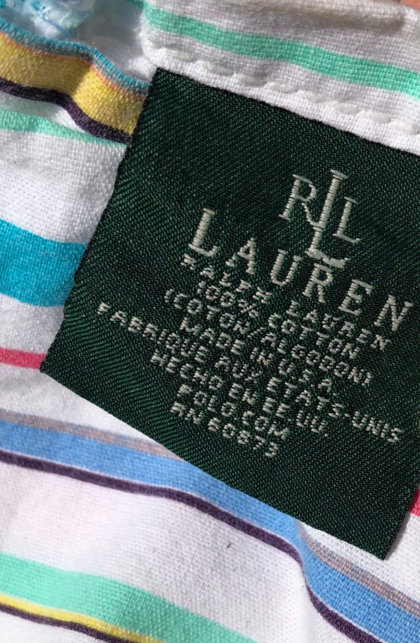 Vintage Ralph Lauren Rainbow Stripe Sheet Set Twin Fitted and - Etsy