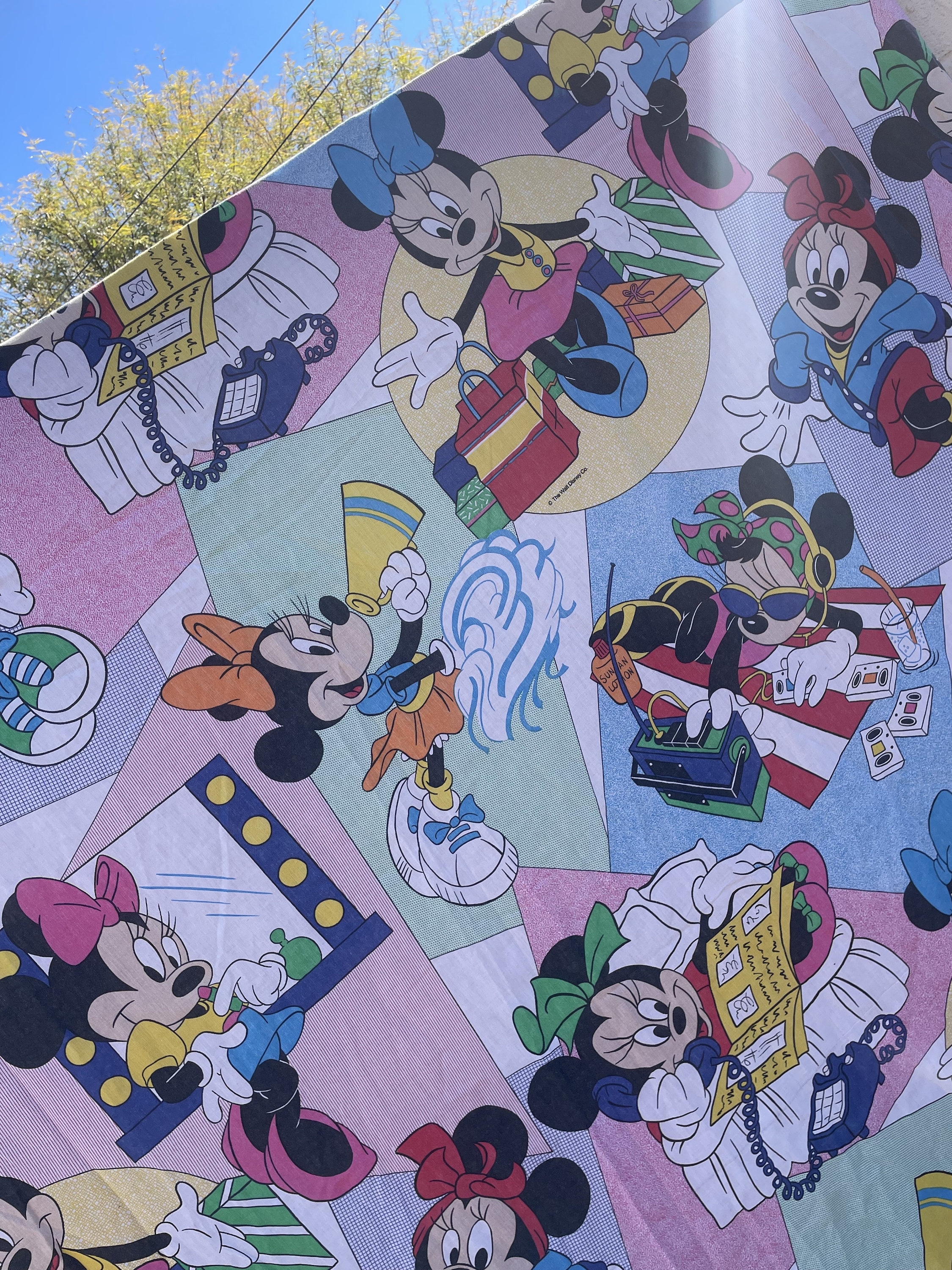 minnie mouse sheets queen