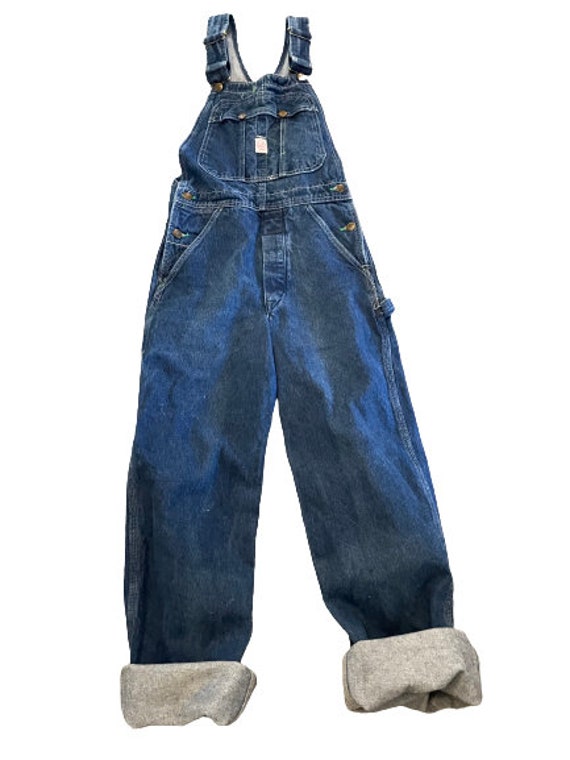 Vintage TufNut overalls TufNut Sanforized denim b… - image 1