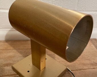 Vintage brushed gold aluminum sconce light mod wall accent lighting modern cylinder light fixture wall sconce spotlight