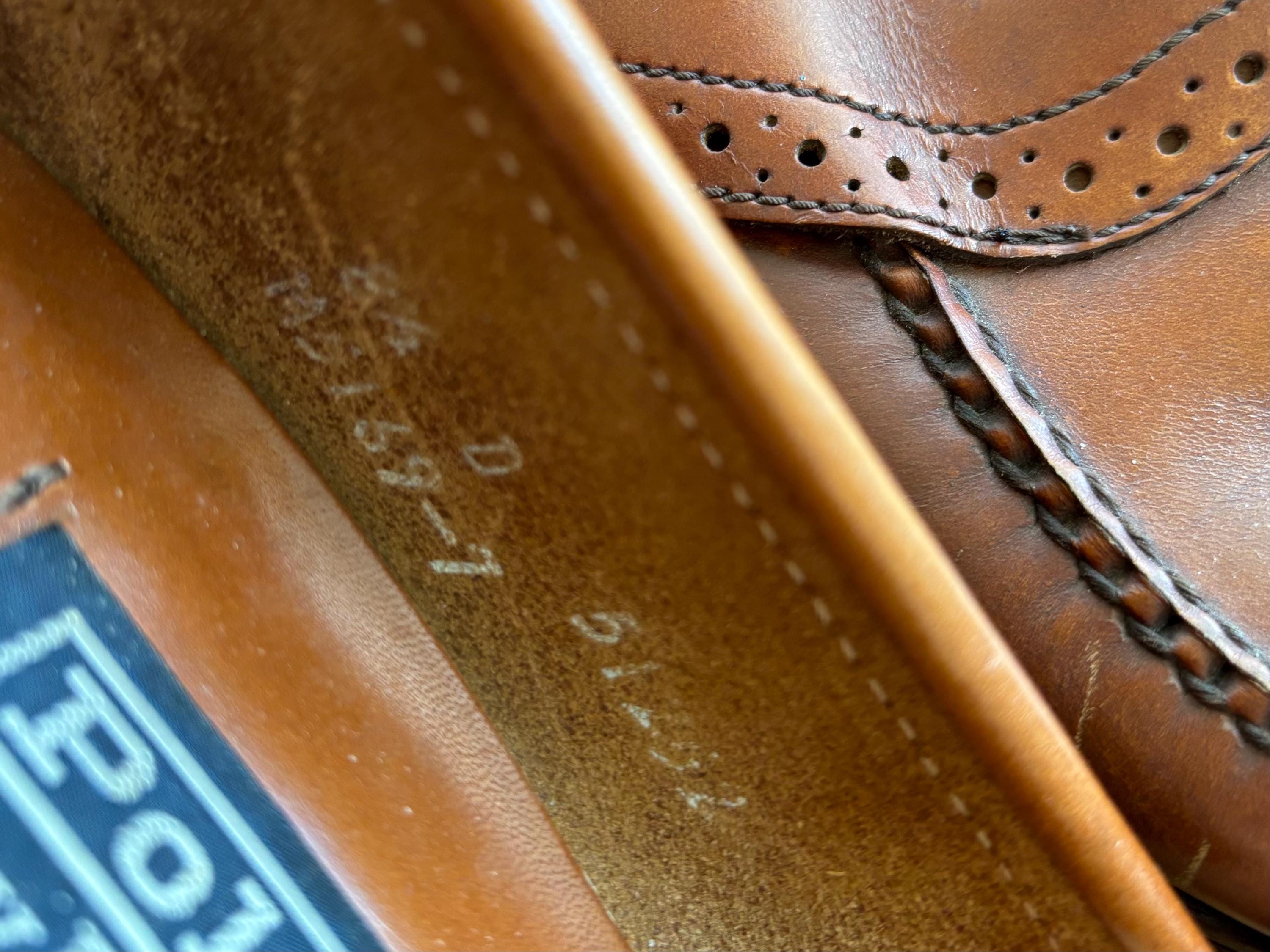 Vintage Ralph Lauren Leather Loafers, Men display picture 1