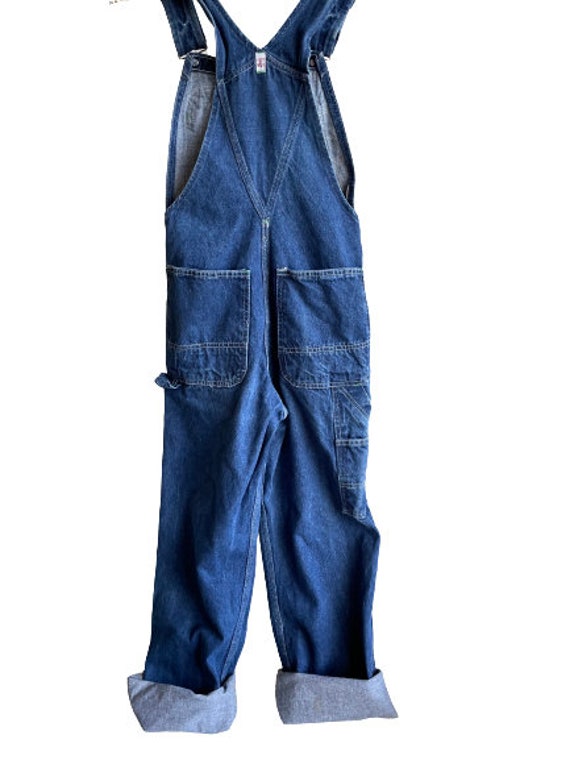 Vintage TufNut overalls TufNut Sanforized denim b… - image 9