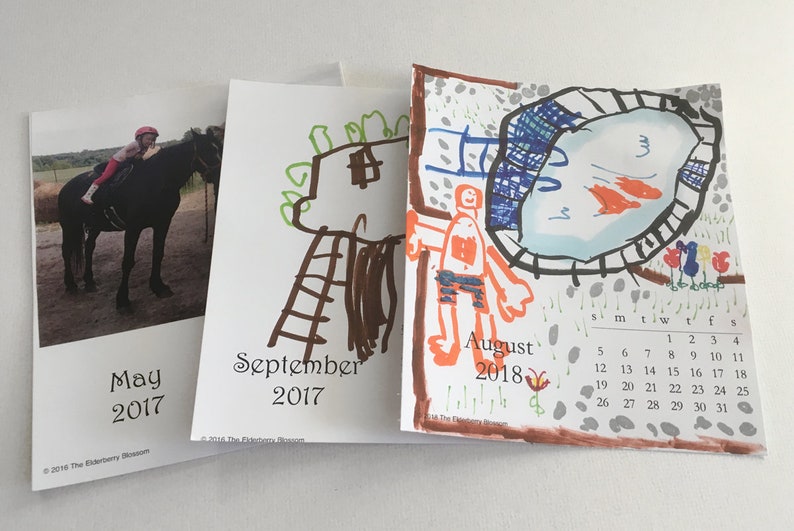Printable 2024 DIY Desktop Calendar Desk Calendar PDF Gift Etsy Hong Kong