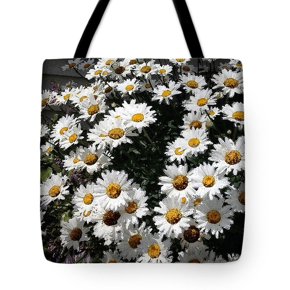Tote Beautiful Daisies Purse Bag Gift Idea Etsy Italia