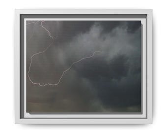 Matte Leinwand, gerahmt (mehrfarbig)