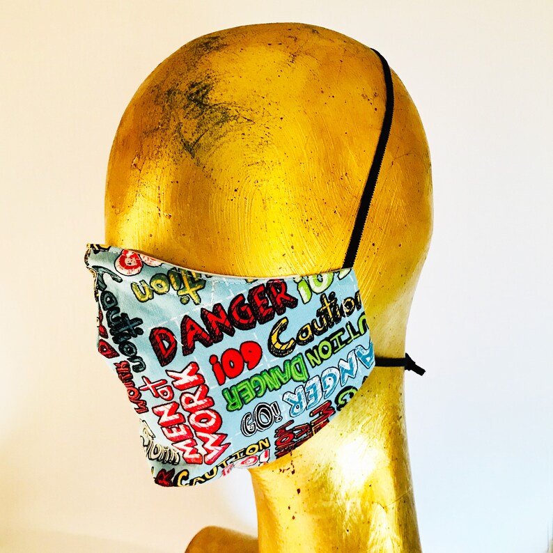 Simple Face Mask Design A With Tissue Sleeve Sewing Pattern Etsy