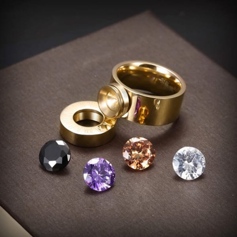 Changeable Rings Interchangeable Multi Stone Ring - Etsy