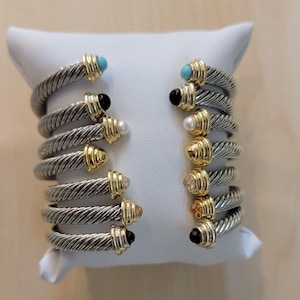 Cable bracelets