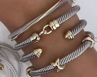 Cable bracelets