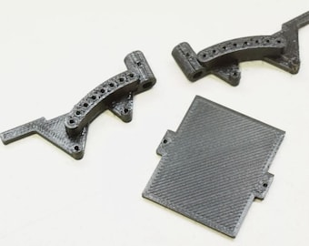 High Articulation Front Shock Tower Mount Upgrade for Axial SCX24 1/24 Crawler